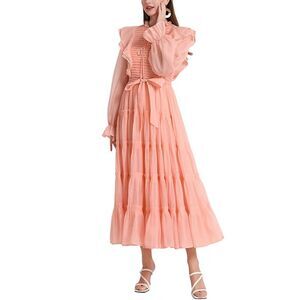 Elaine Womens  Midi Dress